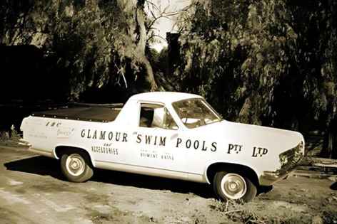 Historic Glamour Swim Pools vehicle